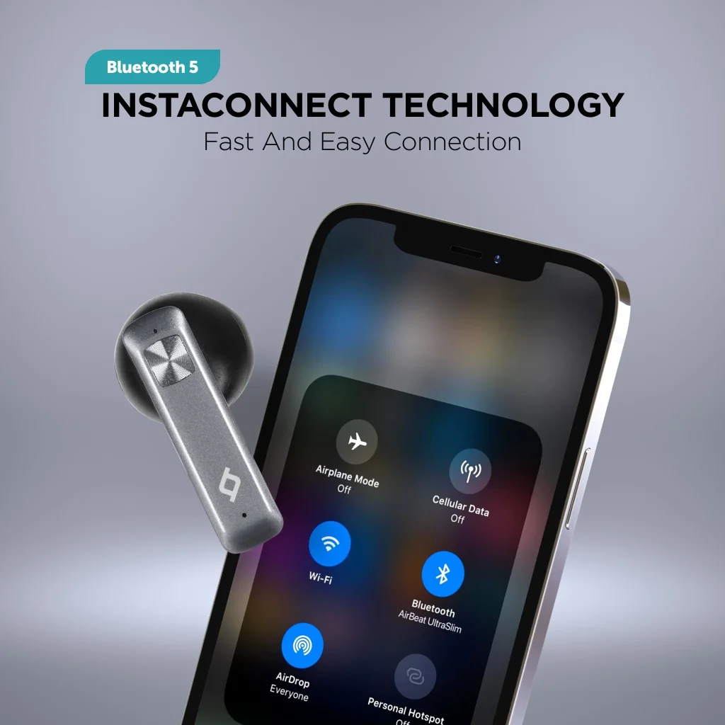 Bluetooth-гарнітура Ttec AirBeat UltraSlim Space Gray (2KM136UG) UA