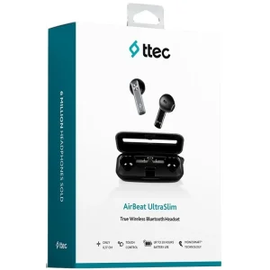 Bluetooth-гарнітура Ttec AirBeat UltraSlim Space Gray (2KM136UG) UA
