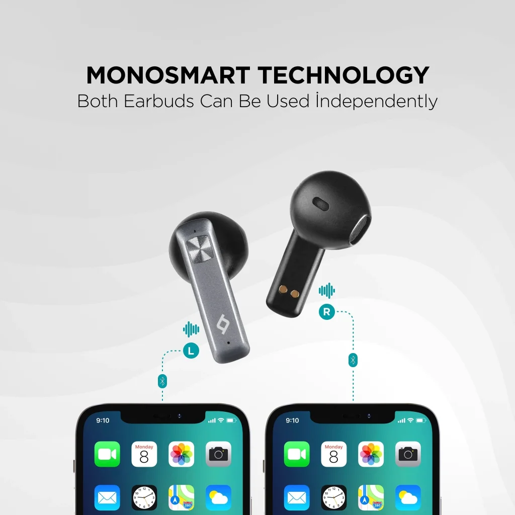 Bluetooth-гарнітура Ttec AirBeat UltraSlim Space Gray (2KM136UG) UA