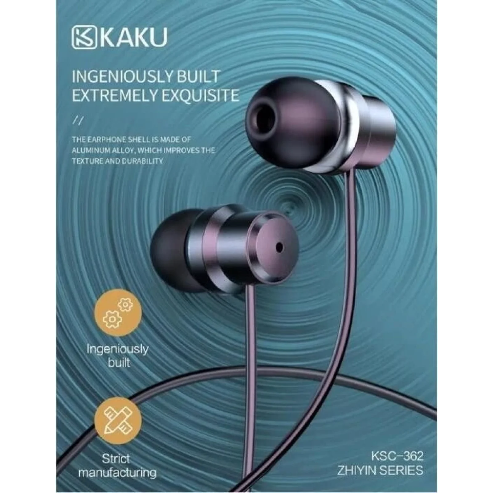 Гарнітура iKaku KSC-362 Zhiyin Black (KSC-362/18995) UA