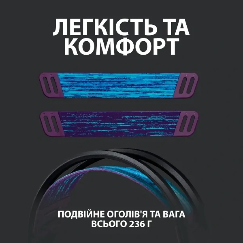 Гарнитура Logitech G535 Black (981-000972) UA