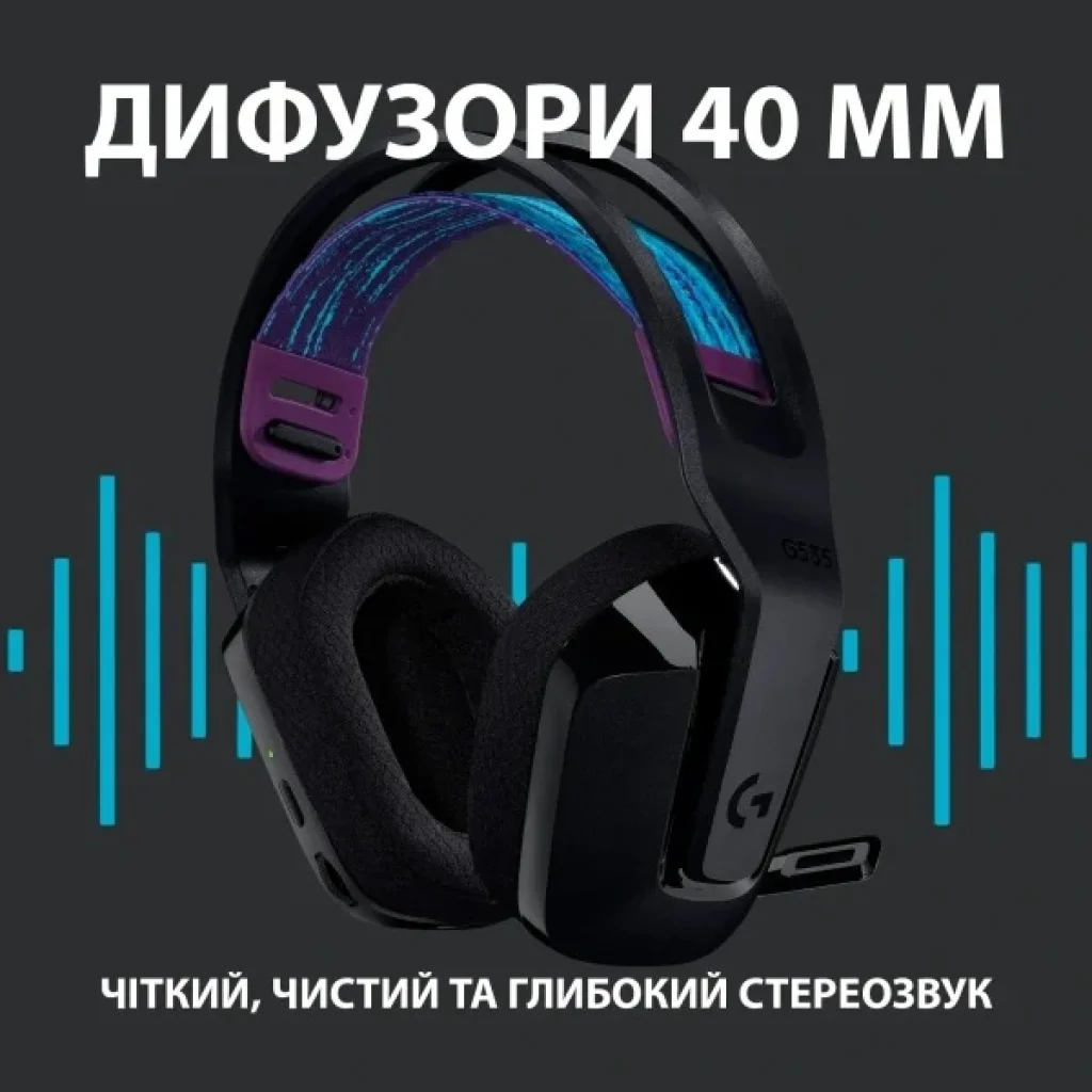 Гарнитура Logitech G535 Black (981-000972) UA