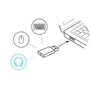 Bluetooth-гарнітура Logitech Zone Wireless Teams (981-000854) UA
