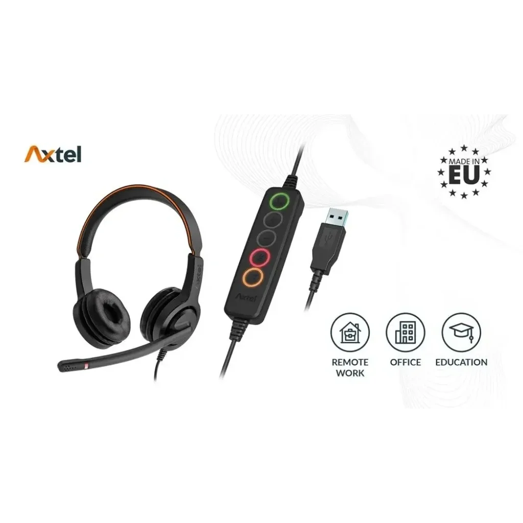 Гарнитура Axtel Voice UC 40 duo NC (AXH-V40UCD) UA