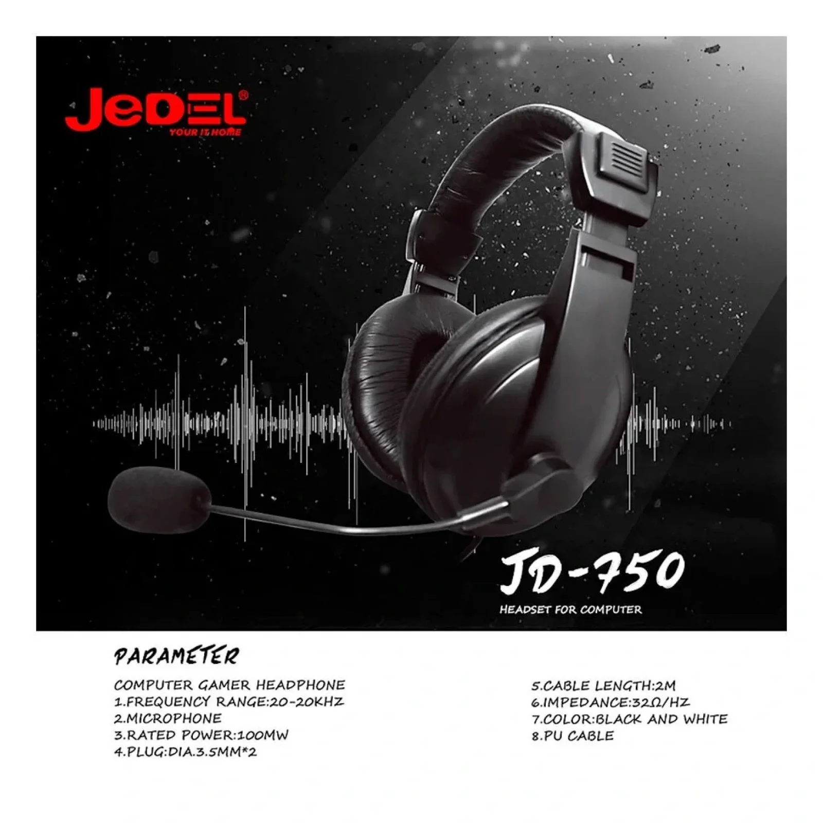 Гарнитура Jedel JD-750 UA