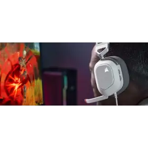 Гарнітура Corsair HS80 RGB USB Headset White (CA-9011238-EU) UA