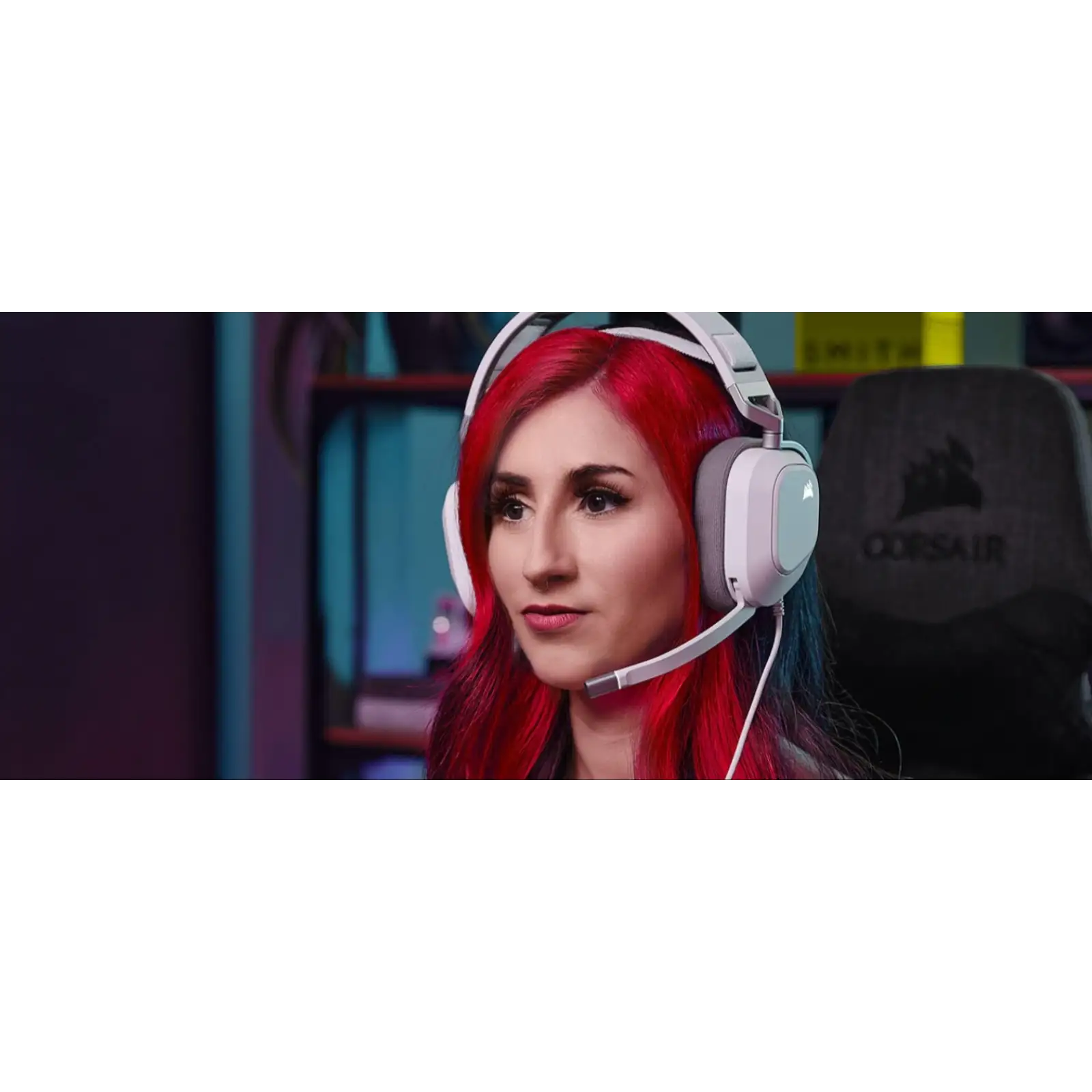 Гарнітура Corsair HS80 RGB USB Headset White (CA-9011238-EU) UA