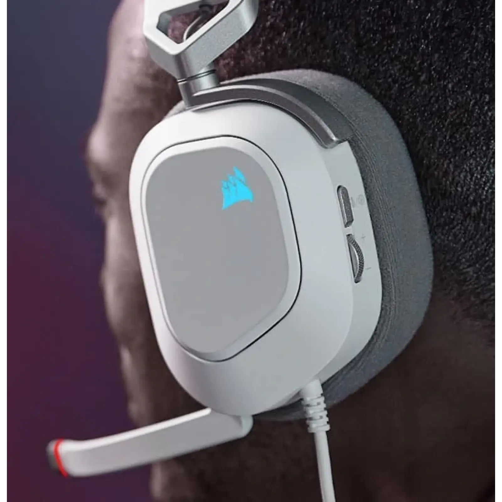 Гарнітура Corsair HS80 RGB USB Headset White (CA-9011238-EU) UA