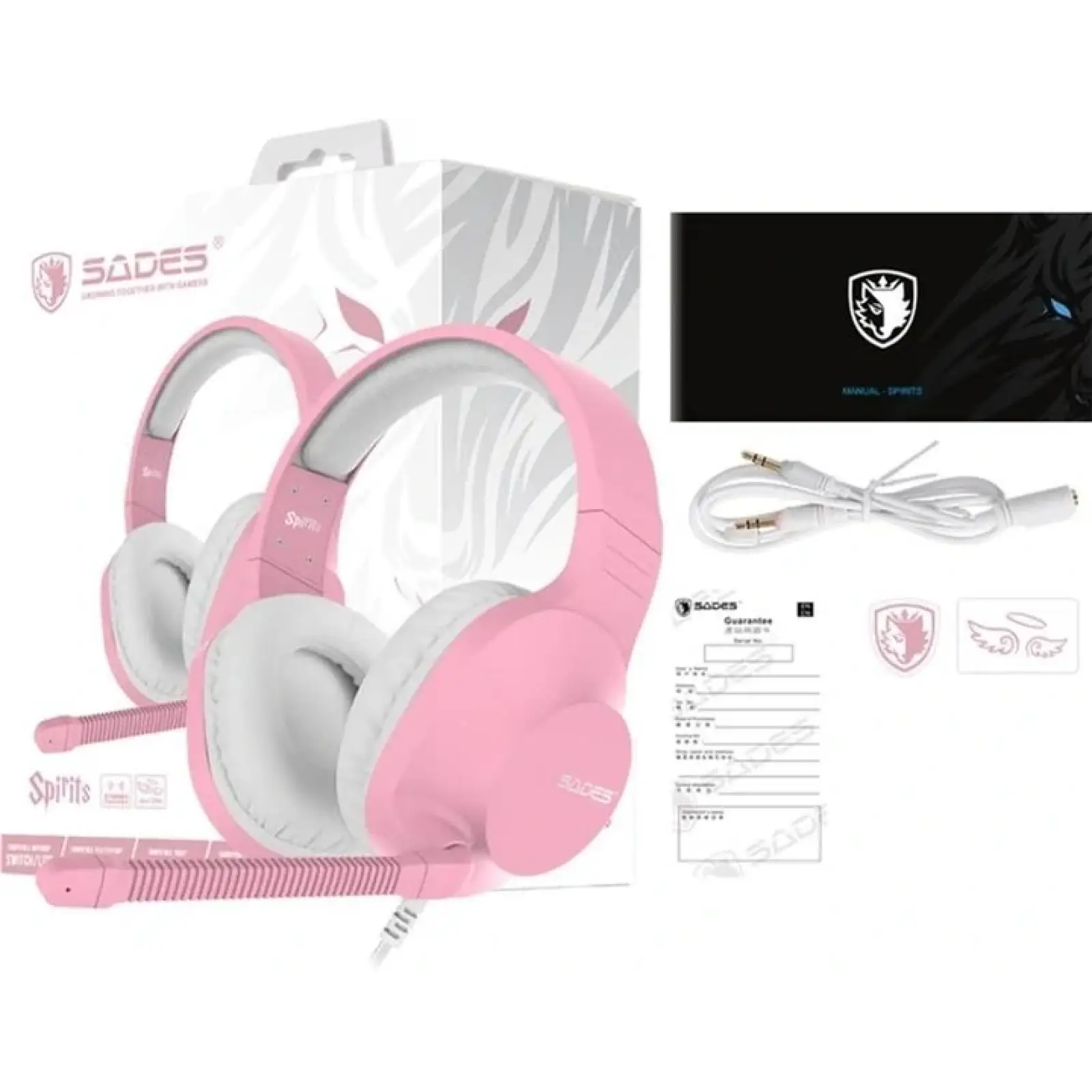 Гарнітура Sades SA-721 Spirits Pink (sa721pkj) UA