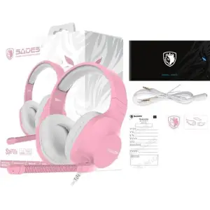 Гарнітура Sades SA-721 Spirits Pink (sa721pkj) UA