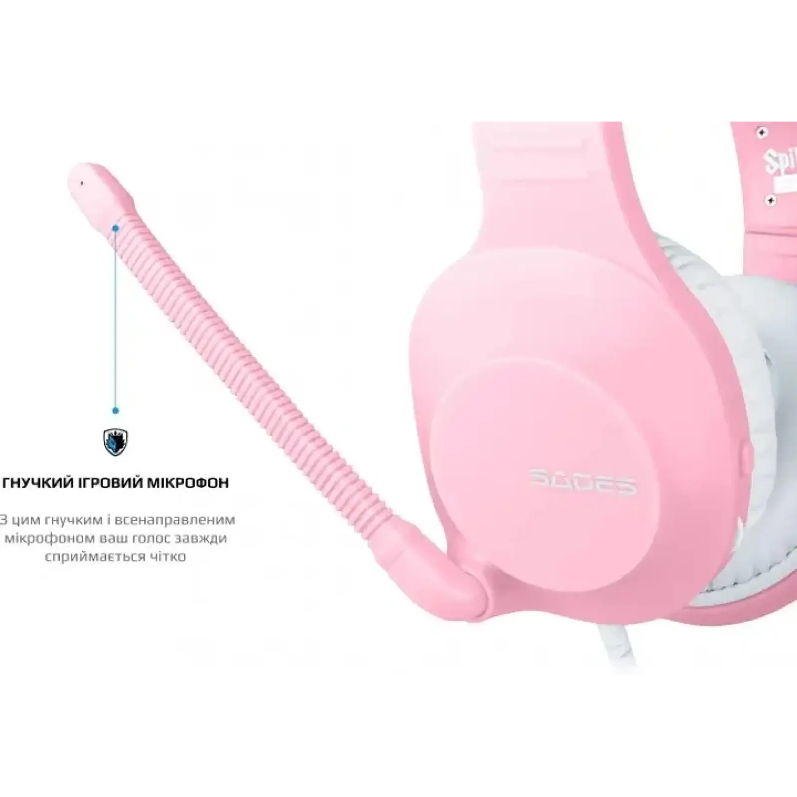 Гарнітура Sades SA-721 Spirits Pink (sa721pkj) UA