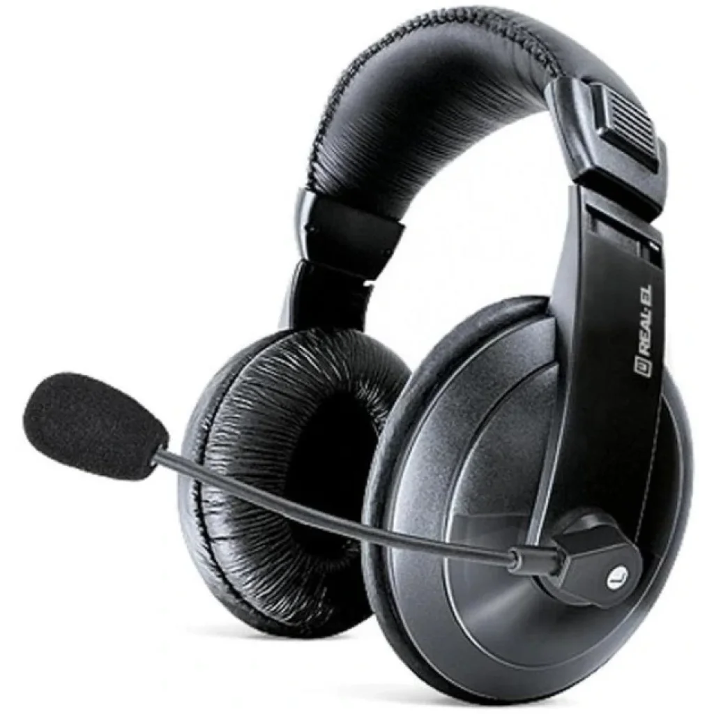 Гарнітура REAL-EL GD-750MV черная, EL124100006 UA