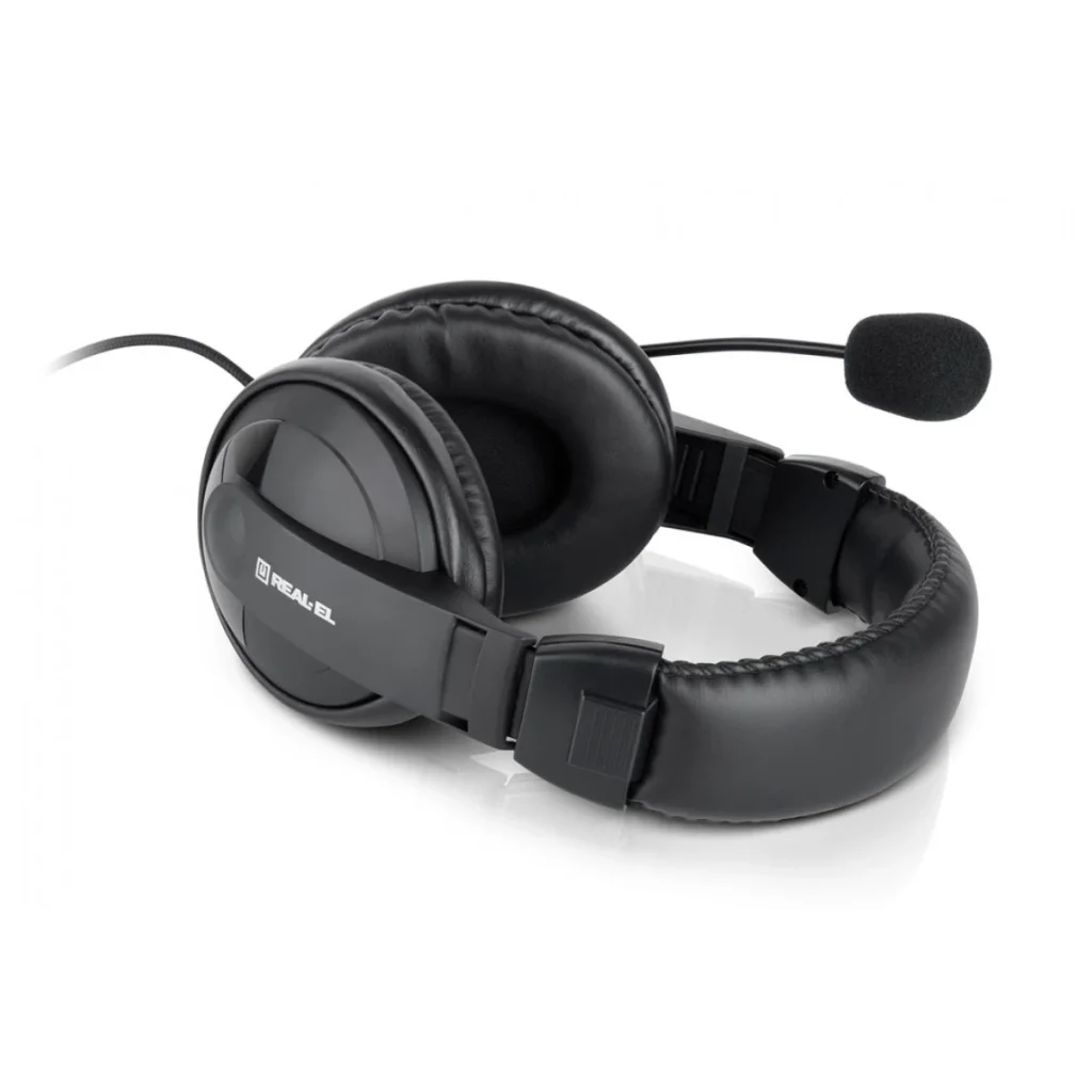 Гарнітура REAL-EL GD-750MV черная, EL124100006 UA