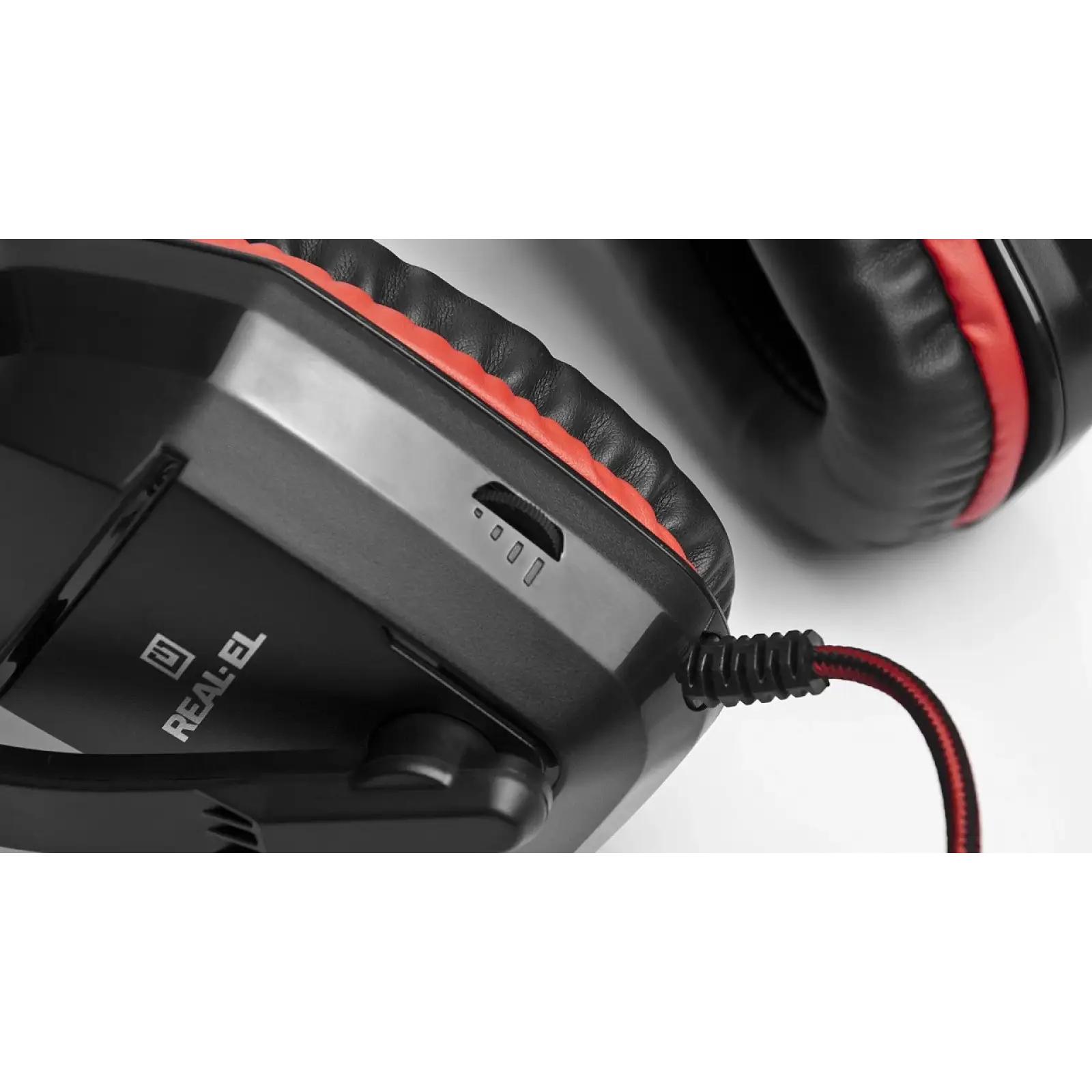 Гарнітура REAL-EL GDX-7550 Black/Red, EL124100029 UA