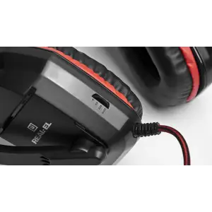 Гарнітура REAL-EL GDX-7550 Black/Red, EL124100029 UA