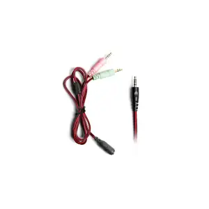 Гарнітура REAL-EL GDX-7550 Black/Red, EL124100029 UA