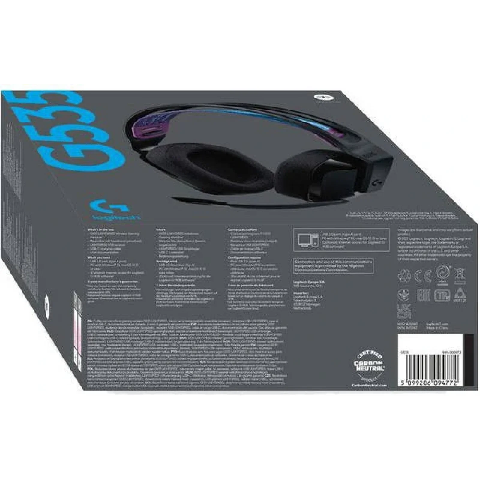 Гарнитура Logitech G535 Black (981-000972) UA