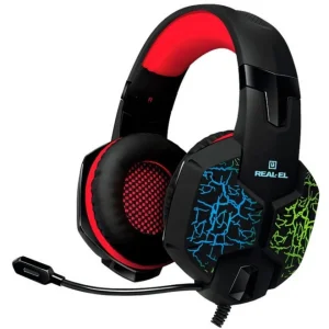 Гарнітура REAL-EL GDX-7750 Black/Red, EL124100048 UA