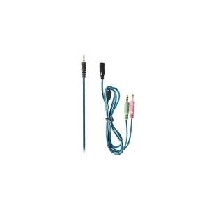 Гарнітура REAL-EL GDX-7500 Black/Blue, EL124100015 UA