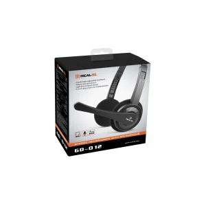 Гарнітура REAL-EL GD-012 Black, EL124100049 UA