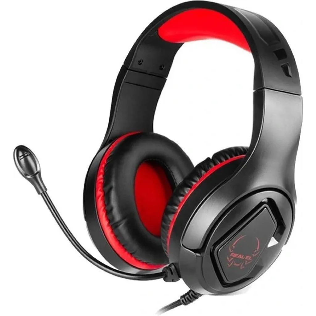 Гарнітура REAL-EL GDX-7590 Black/Red, EL124100050 UA