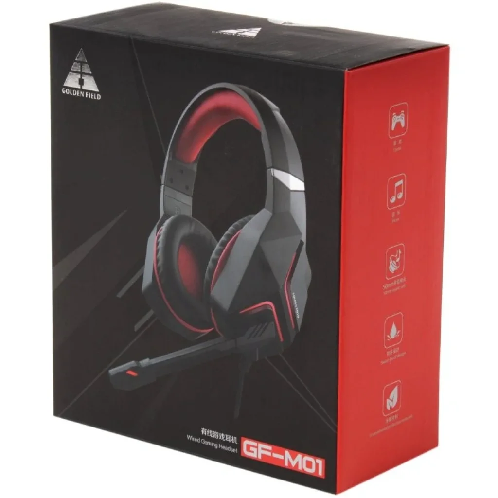 Гарнитура Golden Field GF-M01 Black (9590010685) UA