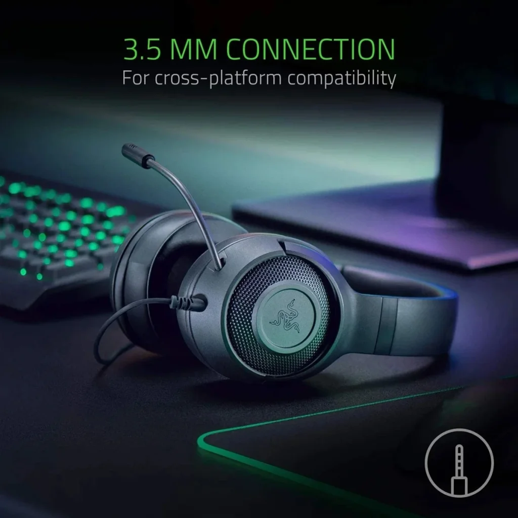 Гарнитура Razer Kraken X Lite Black (RZ04-02950100-R381) UA