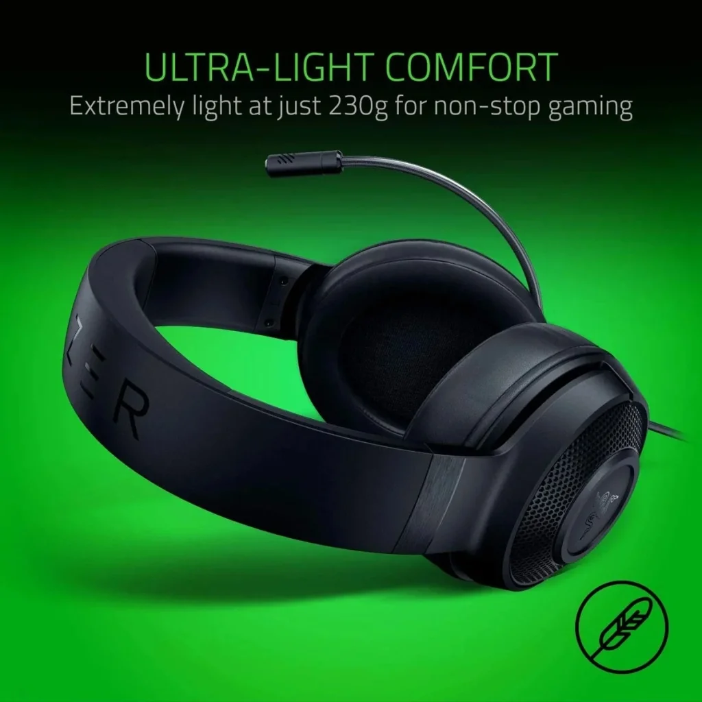 Гарнитура Razer Kraken X Lite Black (RZ04-02950100-R381) UA
