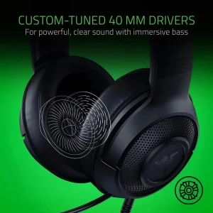 Гарнитура Razer Kraken X Lite Black (RZ04-02950100-R381) UA