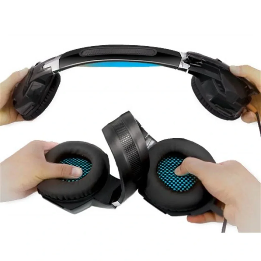 Гарнітура REAL-EL GDX-7500 Black/Blue, EL124100015 UA