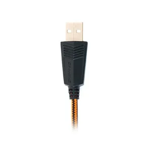 Гарнітура REAL-EL GDX-7700 Black/Orange, EL124100016 UA
