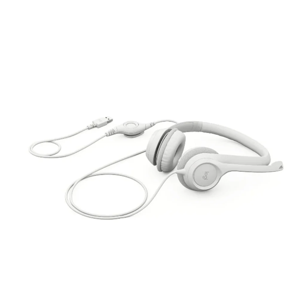 Гарнітура Logitech H390 USB White (981-001286) UA