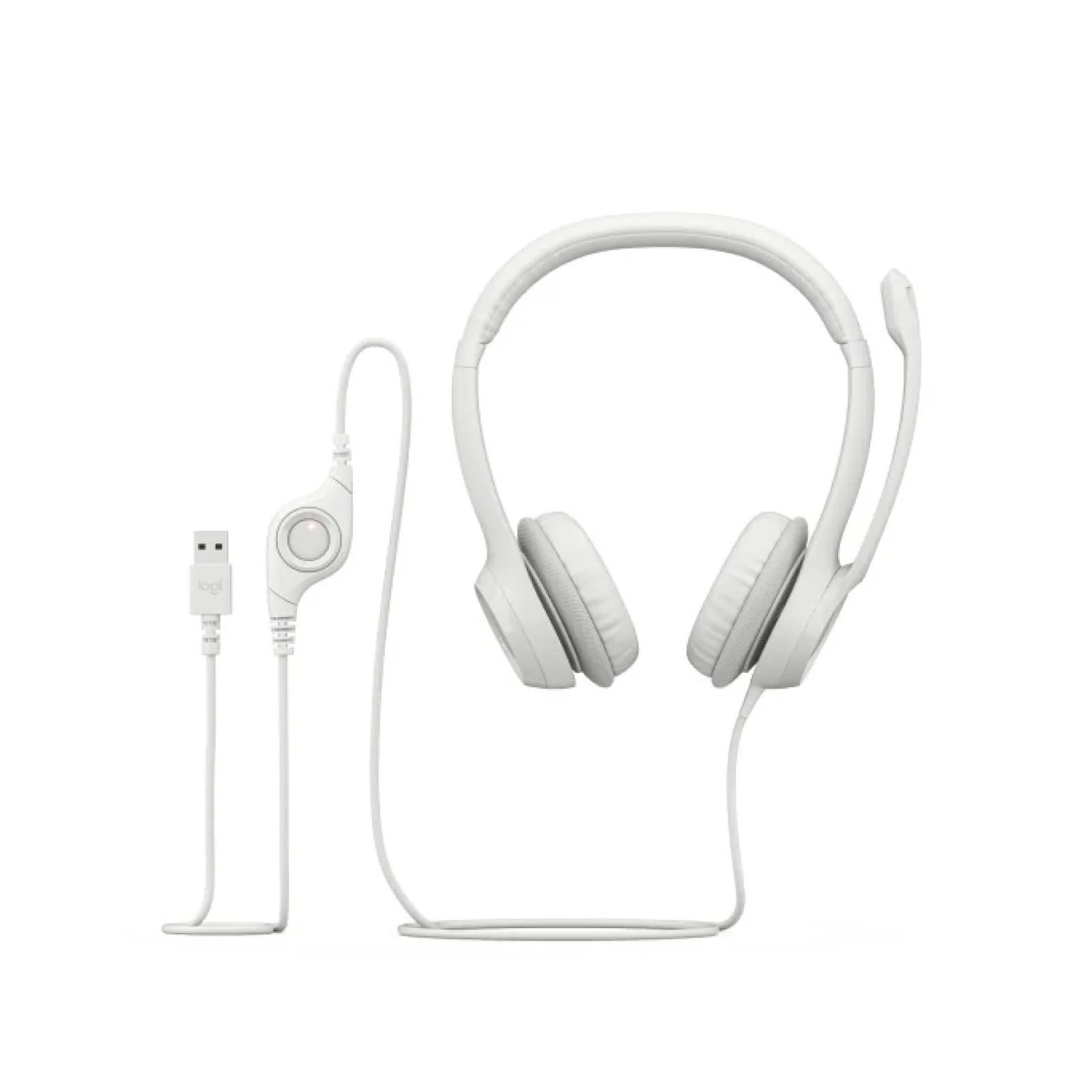 Гарнітура Logitech H390 USB White (981-001286) UA