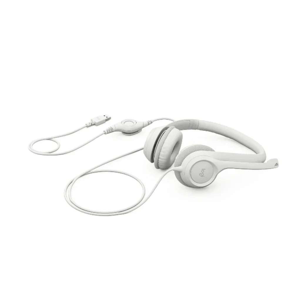 Гарнітура Logitech H390 USB White (981-001286) UA