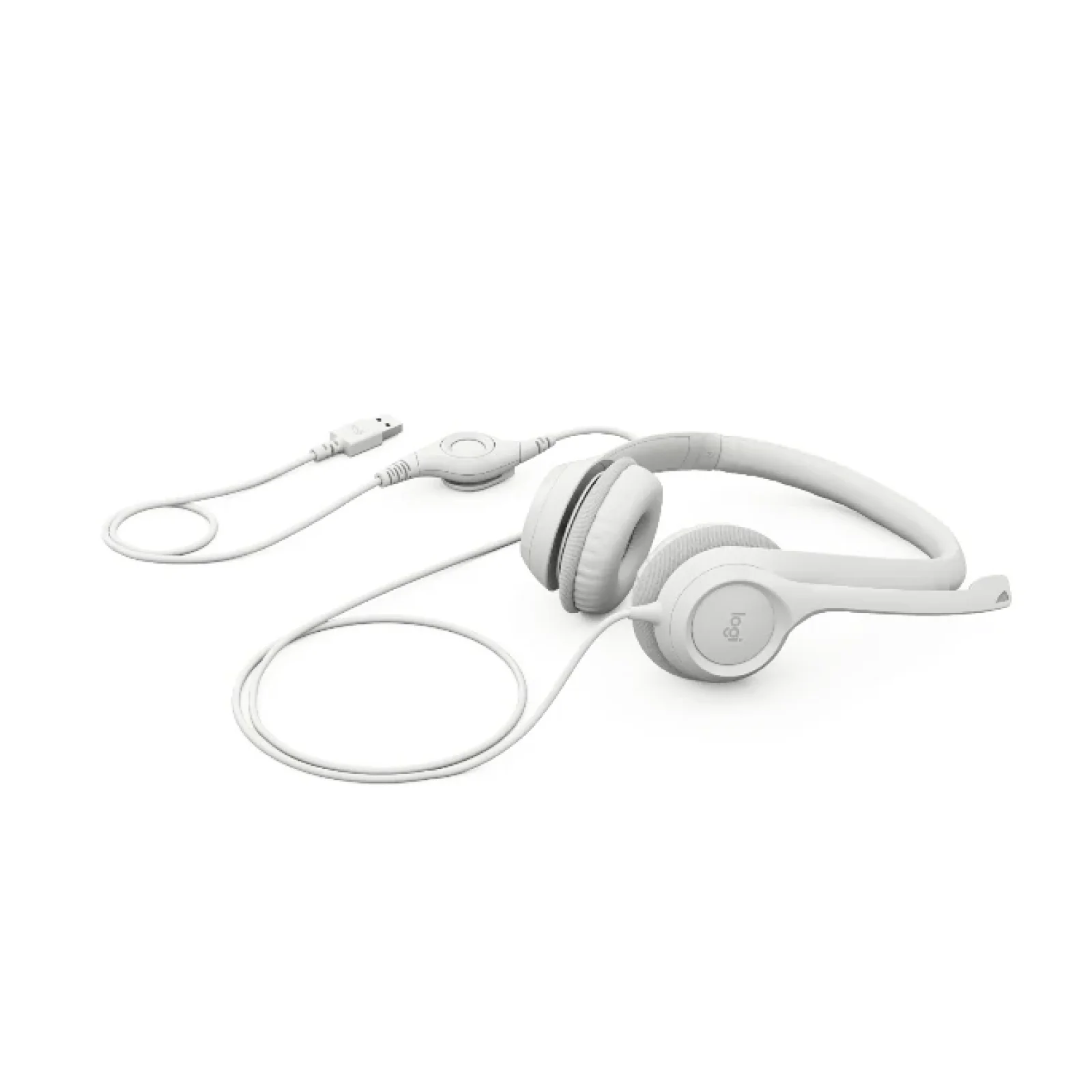 Гарнітура Logitech H390 USB White (981-001286) UA