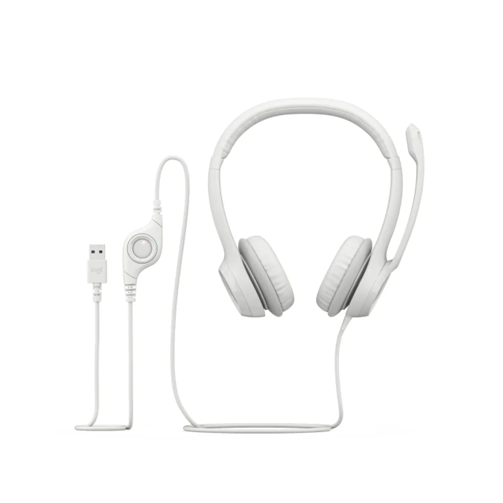 Гарнітура Logitech H390 USB White (981-001286) UA