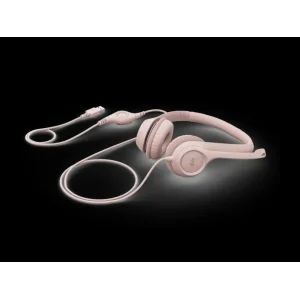 Гарнітура Logitech H390 USB Rose (981-001281) UA