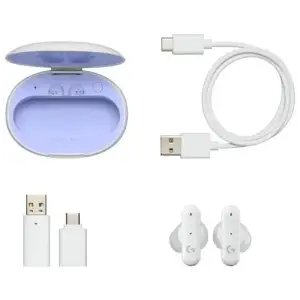 Гарнитура Logitech FITS True Wireless Gaming Earbuds White (985-001183) UA