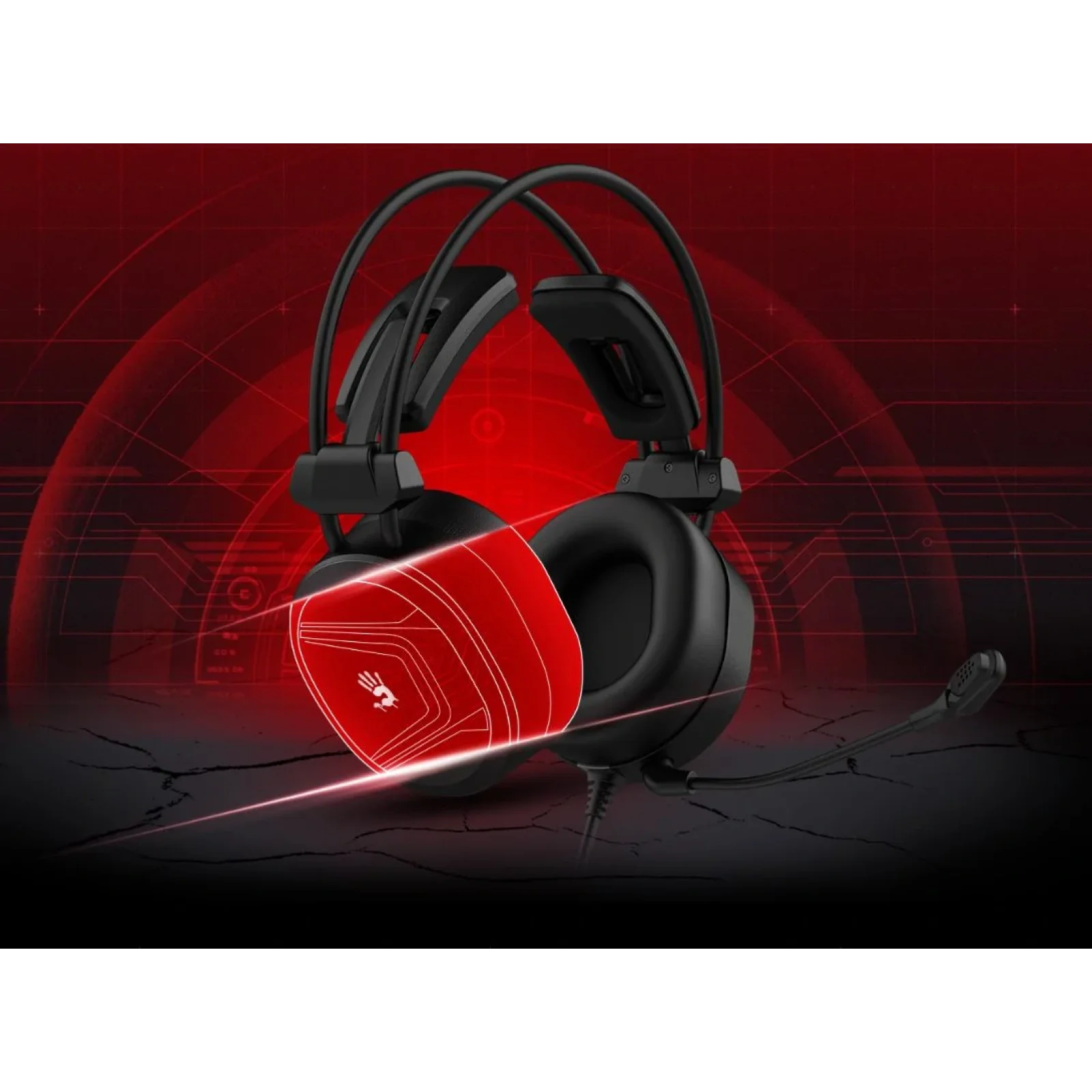 Гарнитура A4Tech MC750 Bloody Black, MC750 Bloody (Black) UA