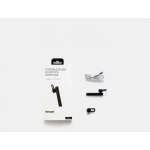 Bluetooth-гарнітура Recci REB-D01 Navigator Black (6955482586488) UA