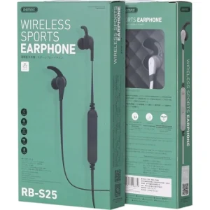 Bluetooth-гарнітура Remax RB-S25 Black (6954851295679) UA