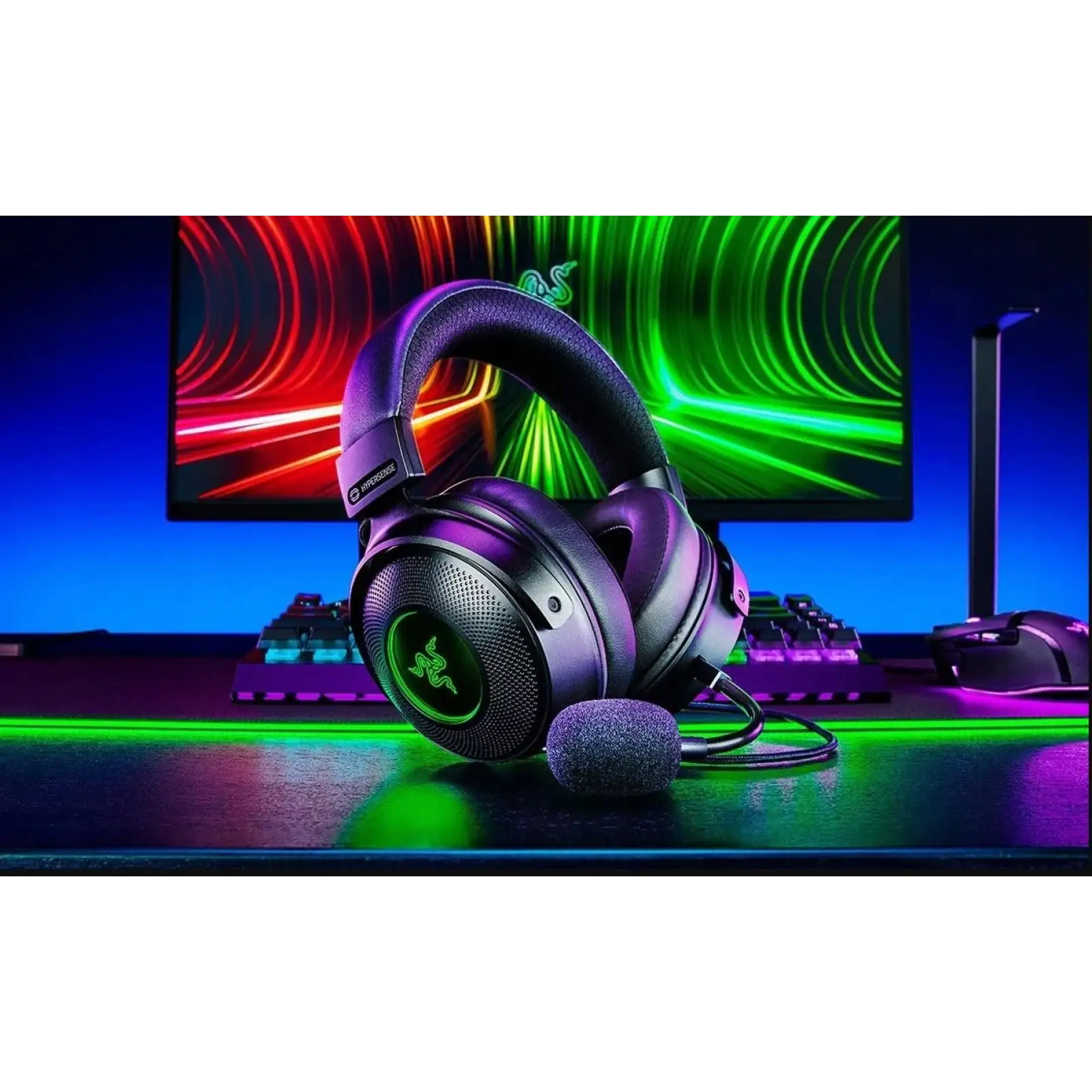 Гарнитура Razer Kraken V3 Hypersence Black (RZ04-03770100-R3M1) UA