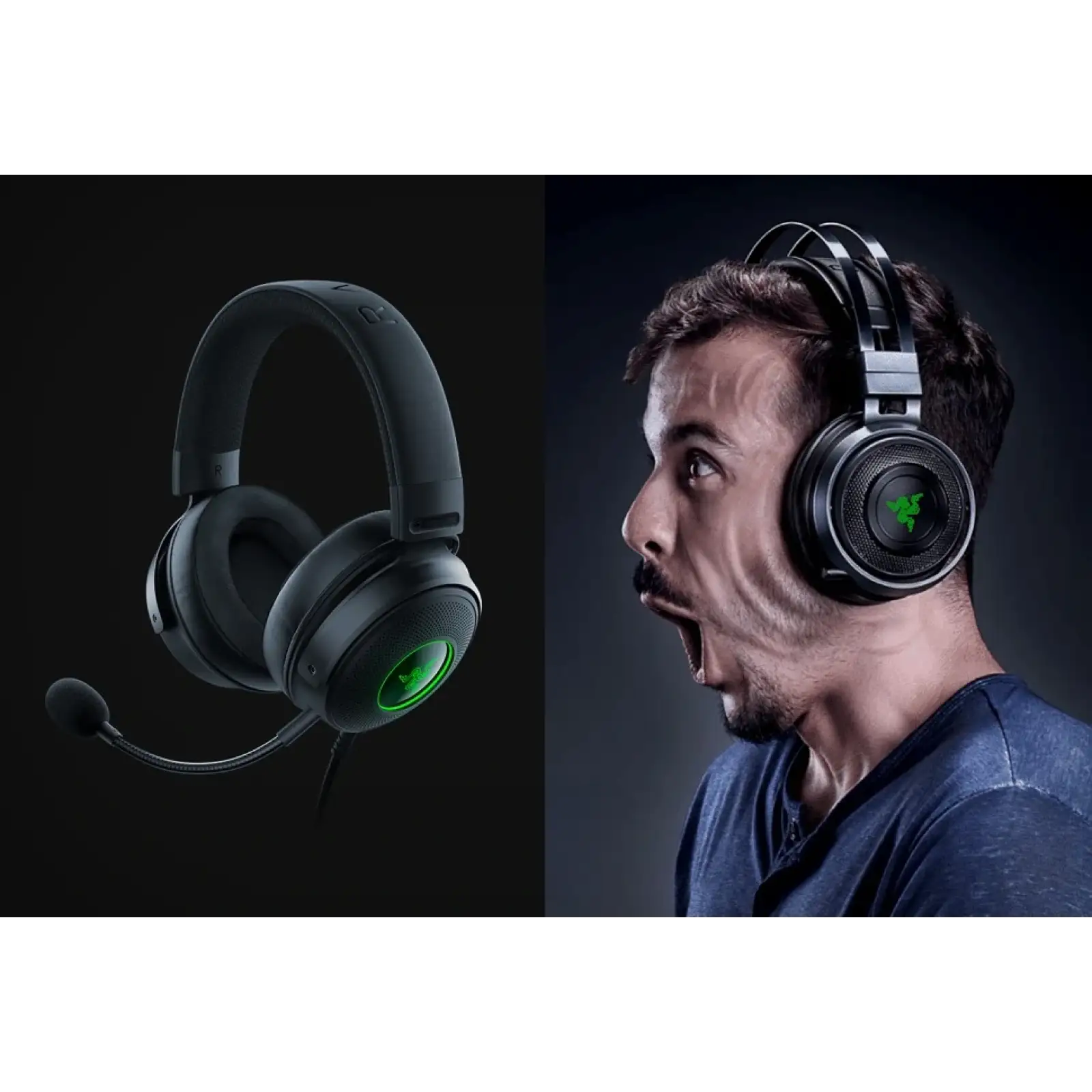 Гарнитура Razer Kraken V3 Hypersence Black (RZ04-03770100-R3M1) UA