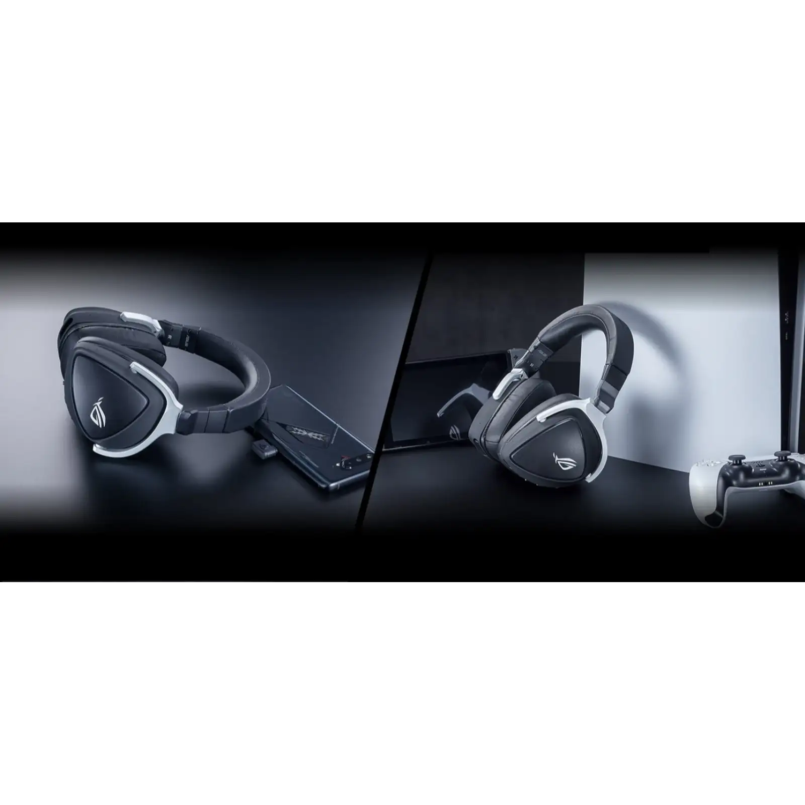 Bluetooth-гарнітура Asus ROG Delta S Wireless Black/White (90YH03IW-B3UA00) UA