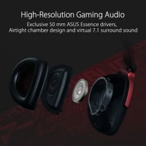 Гарнітура Asus ROG Delta S Core Black/Red (90YH03JC-B1UA00) UA