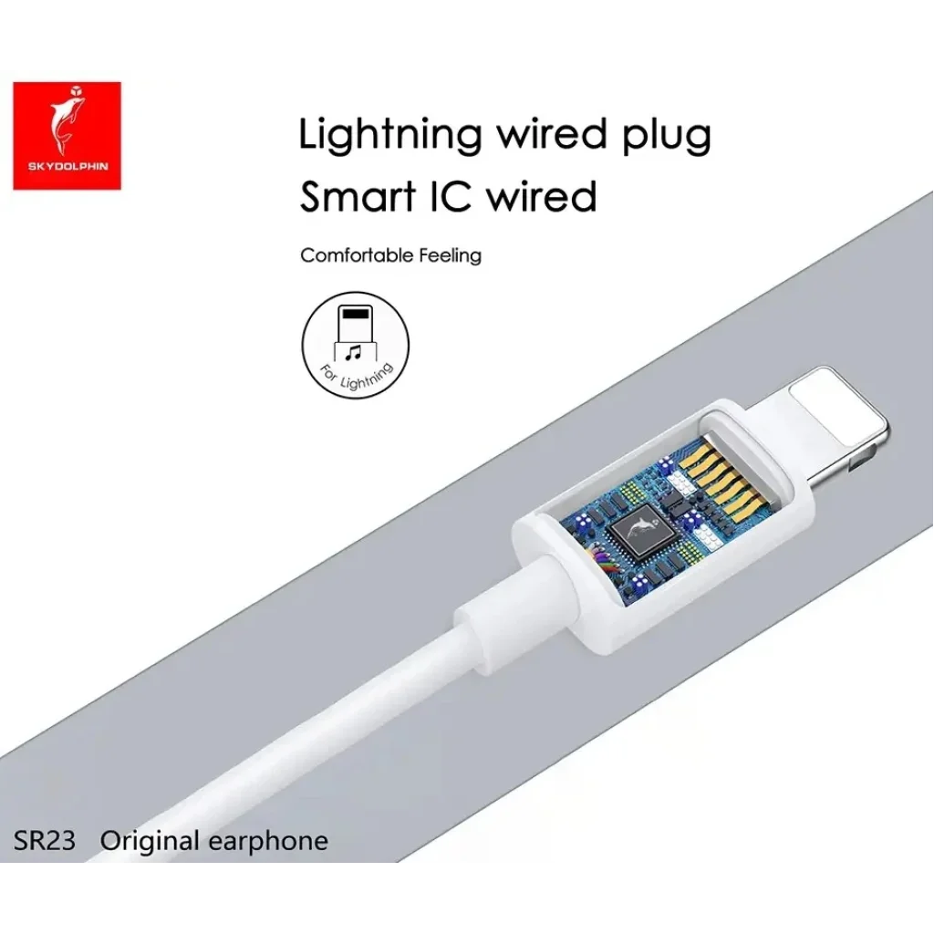 Гарнітура SkyDolphin SR23 for Lightning White (HF-000466) UA