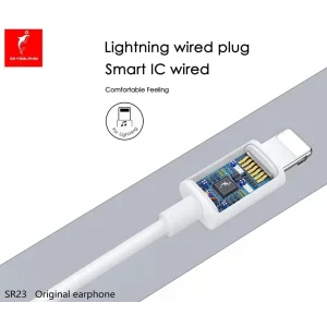 Гарнітура SkyDolphin SR23 for Lightning White (HF-000466) UA