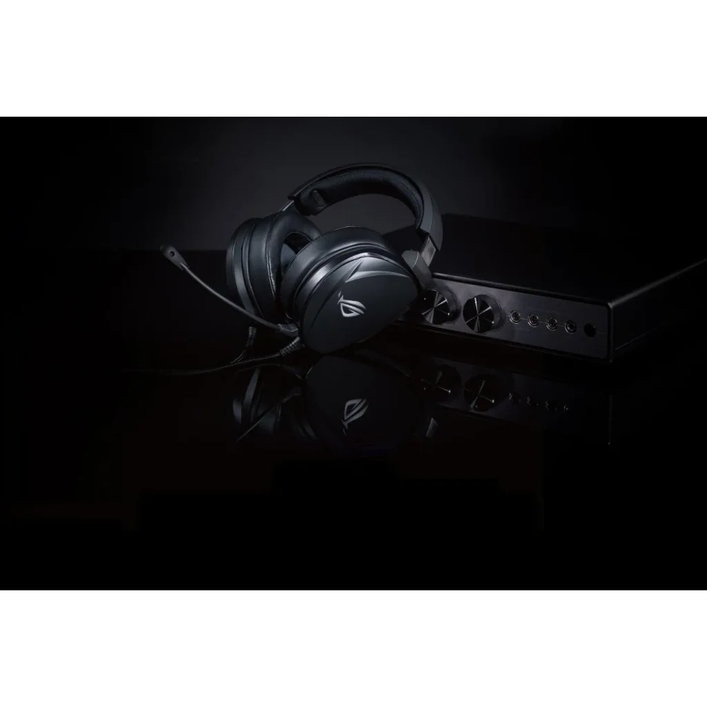 Гарнітура Asus ROG Theta Electret Black (90YH02GE-B1UA00) UA