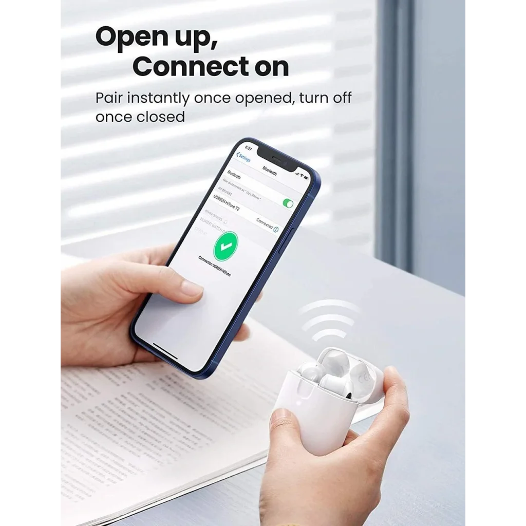 Bluetooth-гарнитура Ugreen WS105 White (80652) UA
