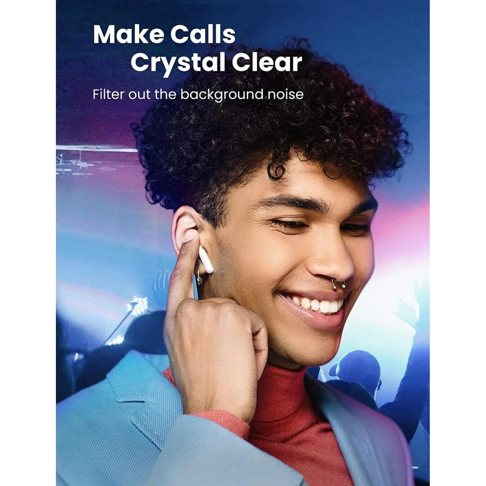 Bluetooth-гарнитура Ugreen WS105 White (80652) UA
